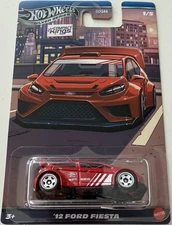 Hot Wheels Silver Series Compact Kings ‘12 Ford Fiesta #1/5 Sparco New 2025