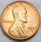 1948-S - Lincoln Wheat Back - AU - RD - Uncirculated - Full of Detail