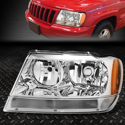 FOR 99-04 JEEP GRAND CHEROKEE WJ OE STYLE FRONT HEADLIGHT LAMP LEFT CH2502120