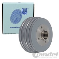 2X Blue Print Bremstrommeln 203Mm Hinten Passend FÜR Nissan Micra Note |