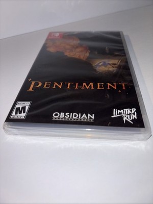 BRAND NEW PENTIMENT LIMITED RUN GAMES NINTENDO SWITCH U.S. ESRB