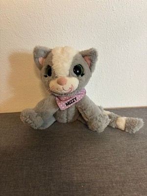 Snukis Mizzy Katze DEPESCHE Kuscheltier Plüschtier Grau Glitzeraugen 18cm
