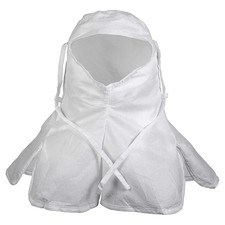 Kimtech 25796 Hood,  Sms,  Bound Seam,  White,  Covers Head , 100 Pk