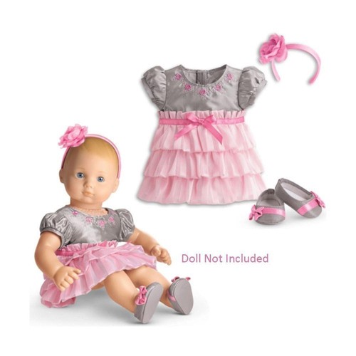 NEU! American Girl Bitty Baby Twirly Stufenkleid Outfit - Bild 1 von 8