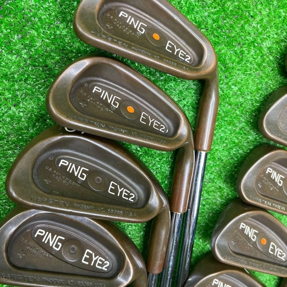 Ping Eye2+ Beryllium Copper Orange Dot Iron #3-9,W,S (9Clubs) - Image 3 of 4