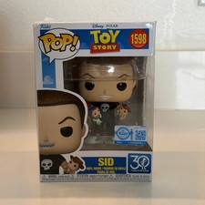 Funko Pop Disney Pixar Toy Story Sid #1598 Vinyl Figure In Box 30th Anniversary