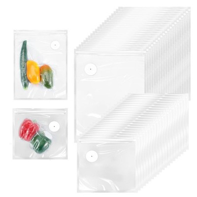 40Pcs Reusable Vacuum Seal Bags for Food, 2 Sizes Vacuum Storage Seal Bag for...