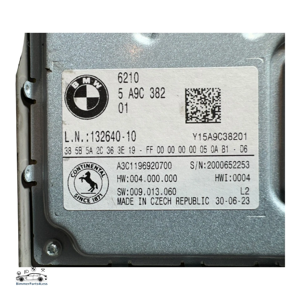 Módulo unidad de control velocímetro BMW iX I20 2021-2025 5A9C382 G20 G21 G22 G23 Foto 3 de 3