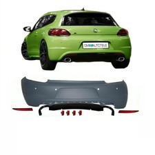 Sport Duplex Stoßstange hinten PDC passt für VW Scirocco 137 III 08-14 nicht R