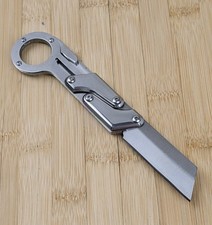 Mechanical Utility Knife Stainless Steel V-grind Blade Body Edc Knife New Mechanical Utility Knife Stainless Steel V-grind Blade Body Edc Knife New