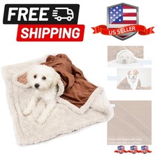 Dog Blankets for Small Dogs, Soft Puppy Blanket, Pet Blankets for Cats, Light...