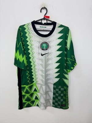 NIGERIA NATIONALMANNSCHAFT 2020/2021 HOME FOOTBALL SHIRT NIKE TRIKOT GRÖSSE L ERWACHSENE