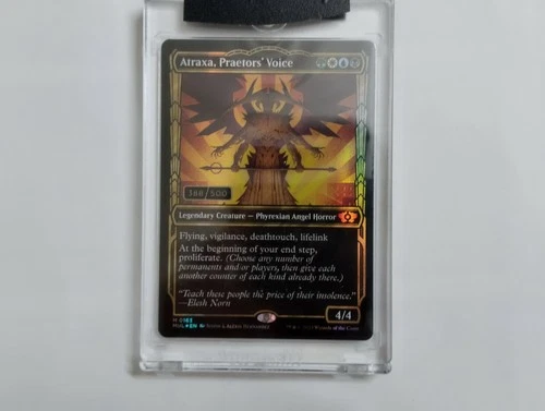 1 X MTG Atraxa, Preator's Voice (Serial Number 388)----N/M