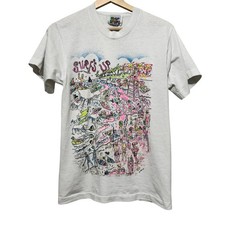 T-shirt vintage anni 80 Puff Stuff surf spiaggia taglia small pallavolo