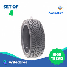 Set Of 4 Used 22540r18 Michelin Crossclimate 2 92v - 8.532 Set Of 4 Used 22540r18 Michelin Crossclimate 2 92v - 8.532