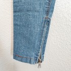 Grunge Distressed Elastic Waist Jeans Size Medium — photo 9