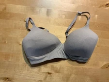 Aerie Size 36D superchill bra grey