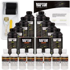 U-pol Raptor Tintable Bright White Spray-on Truck Bed Liner Kit - 8 Quarts U-pol Raptor Tintable Bright White Spray-on Truck Bed Liner Kit - 8 Quarts