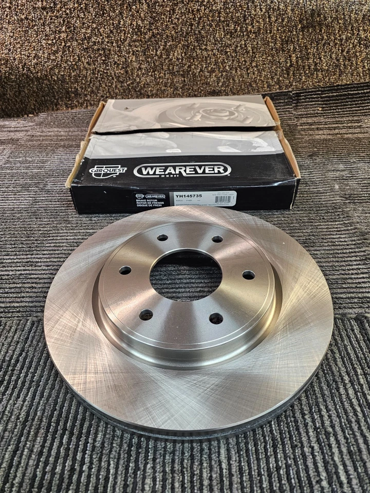 (数量 2) 适用于日产 Armada INFINITI QX56 2006-07 通风盘式制动转子 YH145735 — 第 2/4 张图片