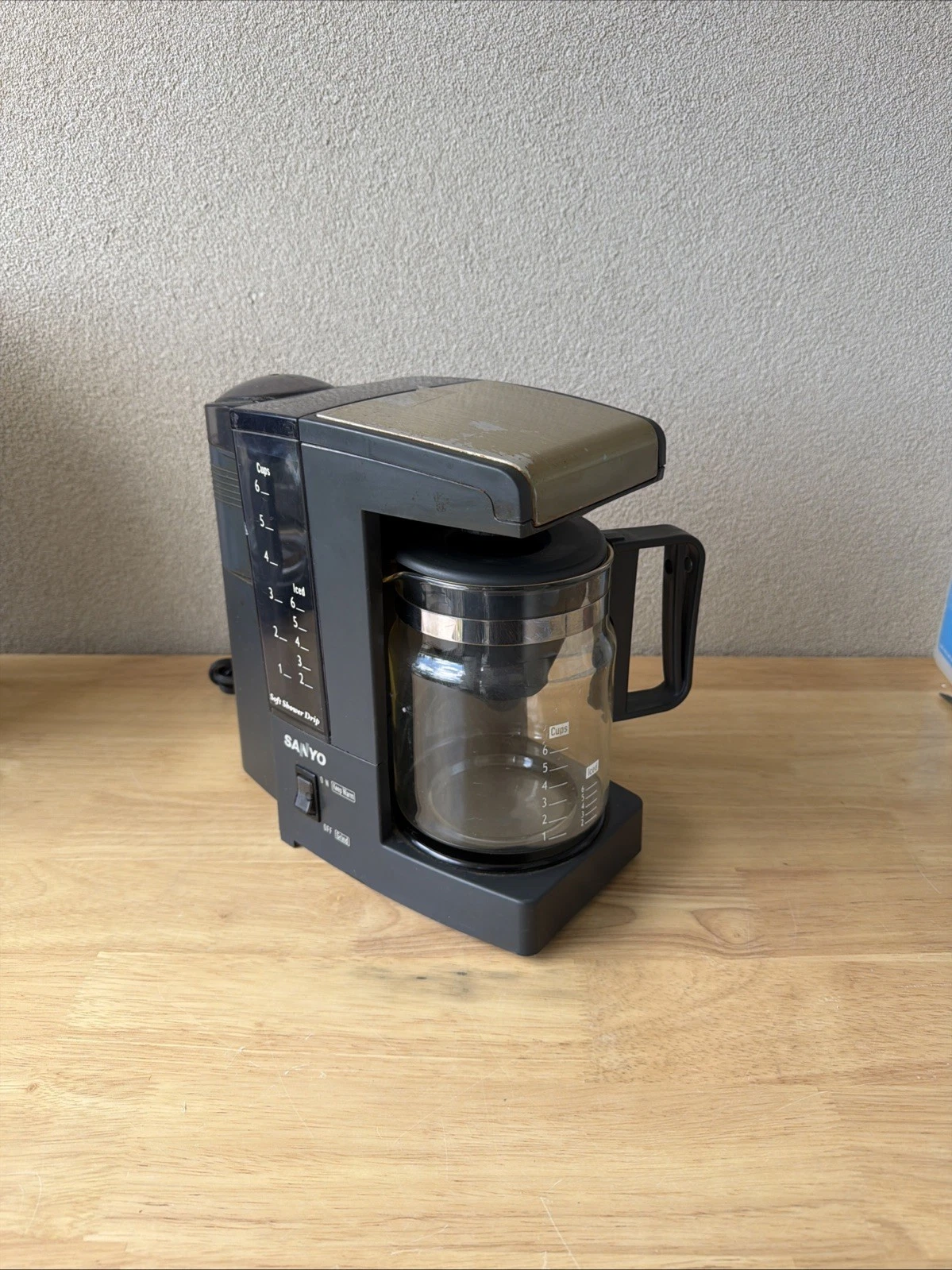 SANYO Coffee & Tea Maker W/ Built-In Grinder SAC-MST6 6 Cups New In Box