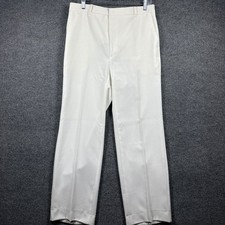 Angels Flight Tobias Kotzin Los Angeles Vintage Disco Pants in White Size 32x29