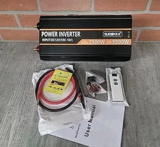 SUDOKEJI 2500W power inverter 12V DC to AC 110V/120V (peak) 5000W converter 3...