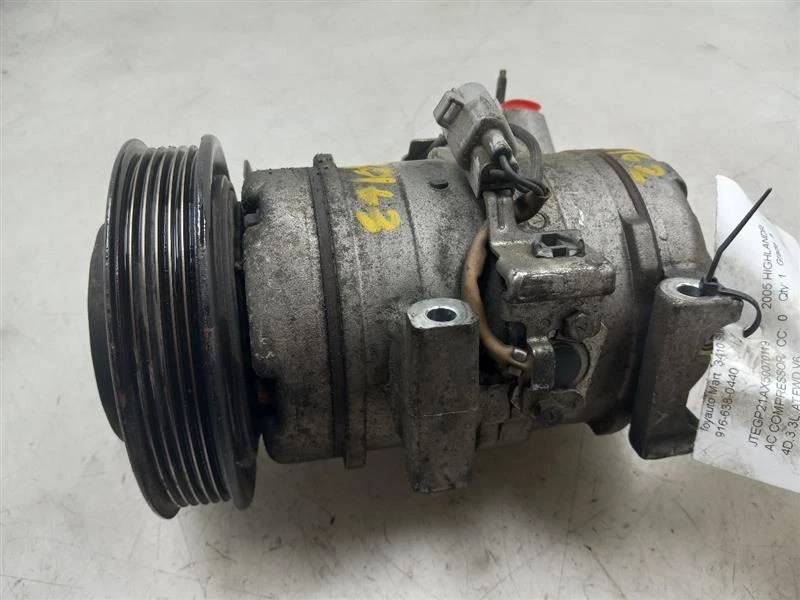 04-07 COMPRESOR DE AIRE ACONDICIONADO TOYOTA HIGHLANDER 3,3 L V6  Foto 4 de 4