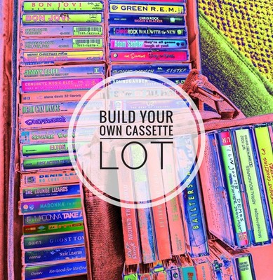 BUILD YOUR OWN CASSETTE LOT! Rock, Jazz, Electronic, Hip-Hop, Etc.