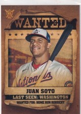 2021 Topps Big League #WT-15 Juan Soto Wanted