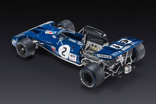 GP118A TYRRELL F1 003 ELF N2 GERMANY GP JACKIE STEWART 1971 WORLD CHAMPION BLUE - Bild 2 von 3