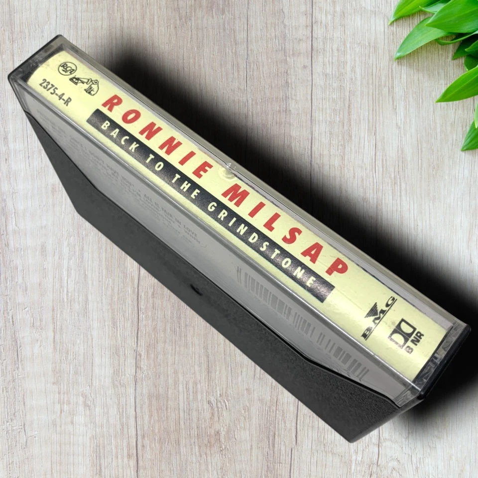 Vintage 1991 Ronnie Milsap Back to the Grindstone Audio Cassette Tape Country - Image 3 of 3