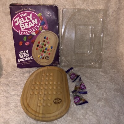 Jelly Bean Factory Solitär Brettspiel aus Holz - Süßigkeiten Süßigkeiten