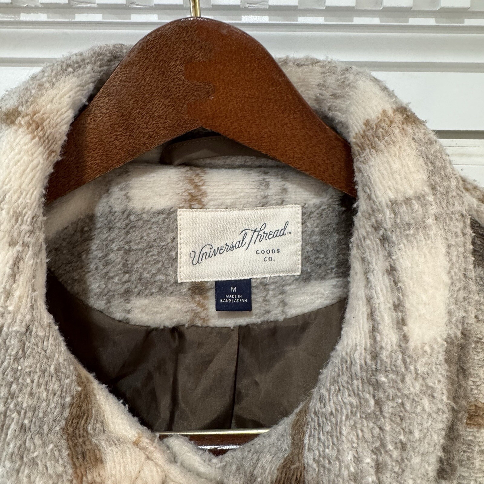 Universal Thread Shacket Womens Medium Plaid Mult… - image 2