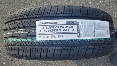 TIRE BRIDGESTONE TURANZA 225 45R18 XL Run Flat All-Season LS100 A RFT 95H