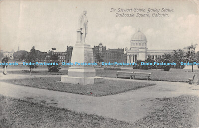 R479295 Kalkutta Dalhousie Square Sir Stewart Colvin Bailey Statue Nissim Bros