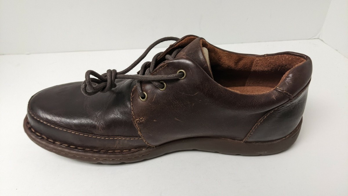 Born Nigel 3-Eye Oxford, Brown Leather, Men\'s 9.5 M Amazon.com | BORN Men main image 4