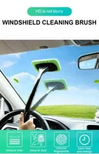 Car Window Cleaner Brush Kit Windshield Cleaning Wash Tool Inside Interior Auto 