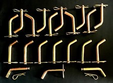 20 GOLIATH INDUSTRIAL 5/8" BENT TRACTOR TRAILER RECEIVER HITCH PINS GROOVE JP002