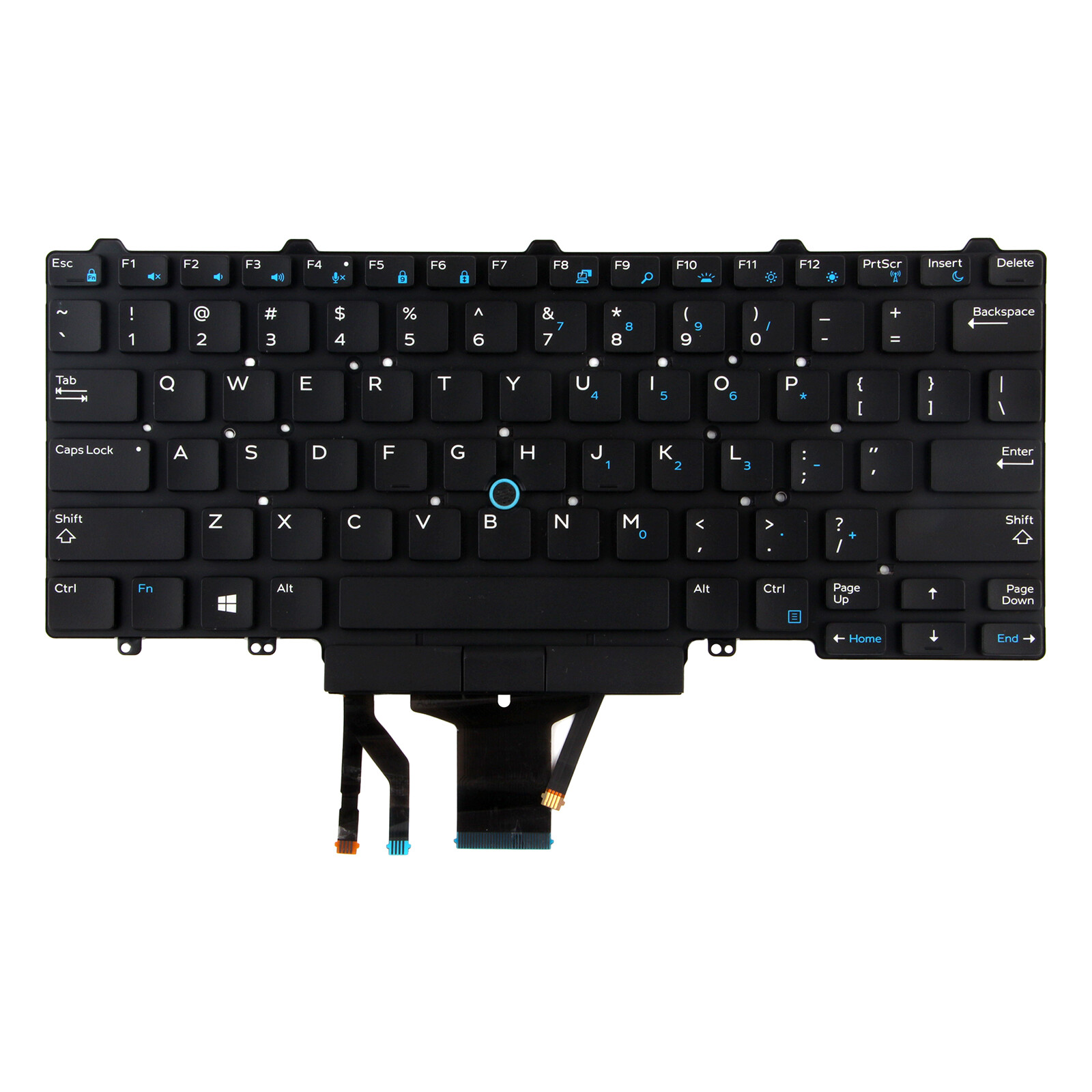 US Keyboard Backlit for Dell Latitude E5450 E5470 E5480 E7450 E7470 E7480 0D19TR