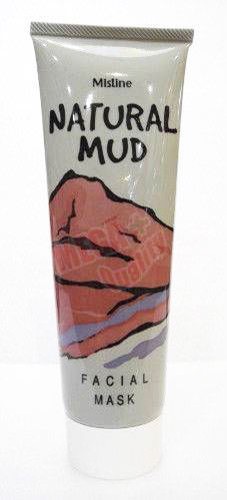 MISTINE NATURAL MUD WHITEN BRIGHT FACIAL MASK 85g.