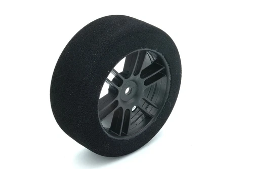 BSR F2630-D Drag Foam Tires (Black) (2) (26mm Wide) (30 Shore) w/12mm Hex w/Free - Picture 2 of 9