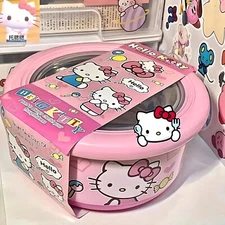 Hello Kitty Large Stainless Steel Bowl with Lid