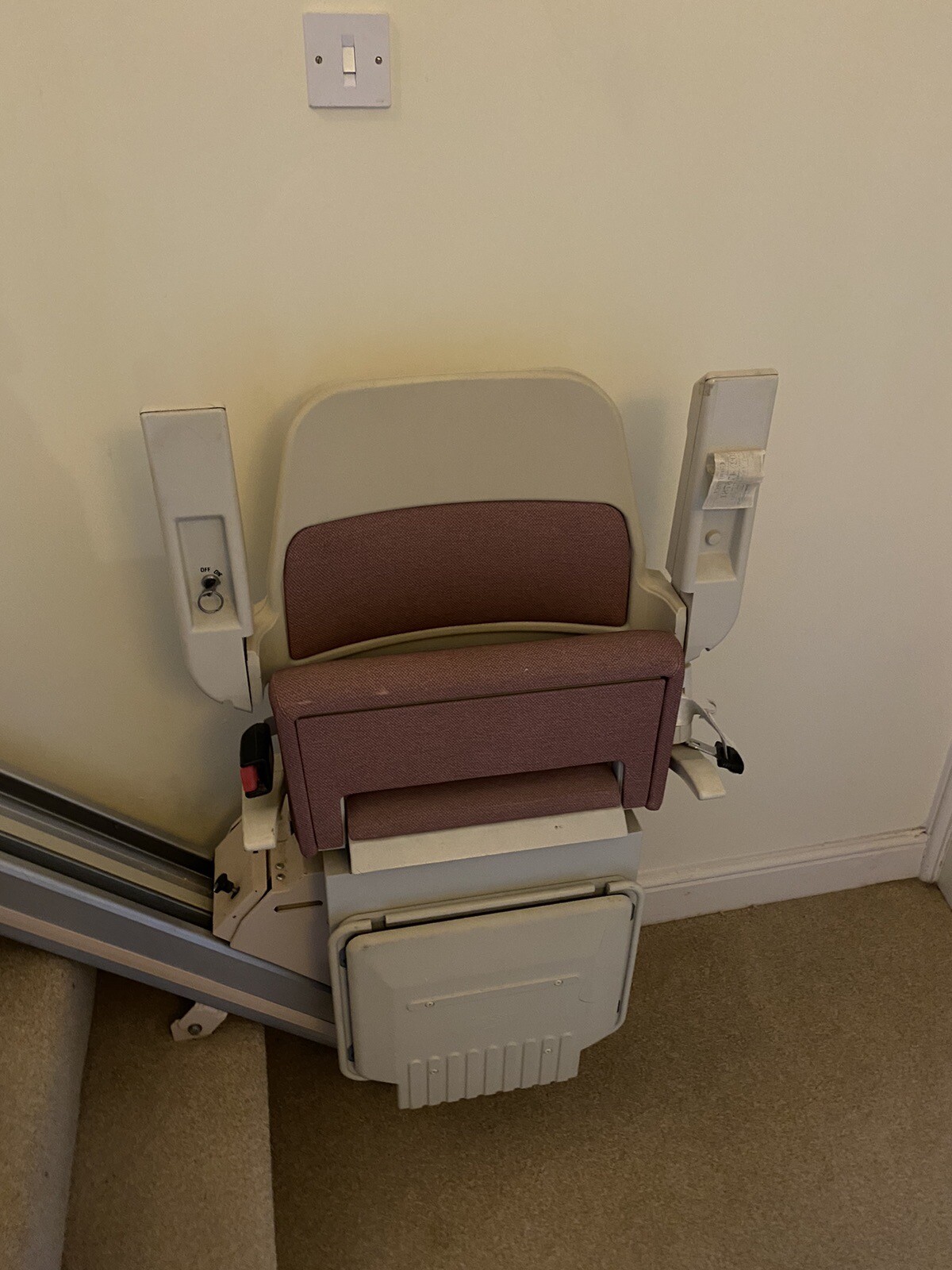 stannah stair lift straight used eBay