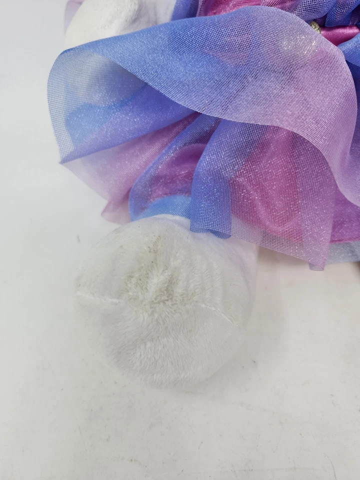 Build A Bear Workshop Hello Kitty White Fairy 2012 Sanrio BAB Pelúcia Recheada LEIA - Imagem 4 de 4