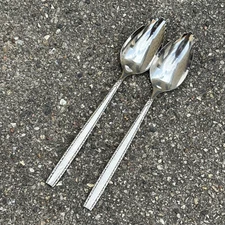 Oneida Community (Stainless) Via Roma Pattern Lot of 2 Citrus Grapefruit Spoons