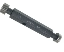 Metric Thread Plug Gage Gauge M16 x 1.0 6H Thread Go and NoGO Thread Checker