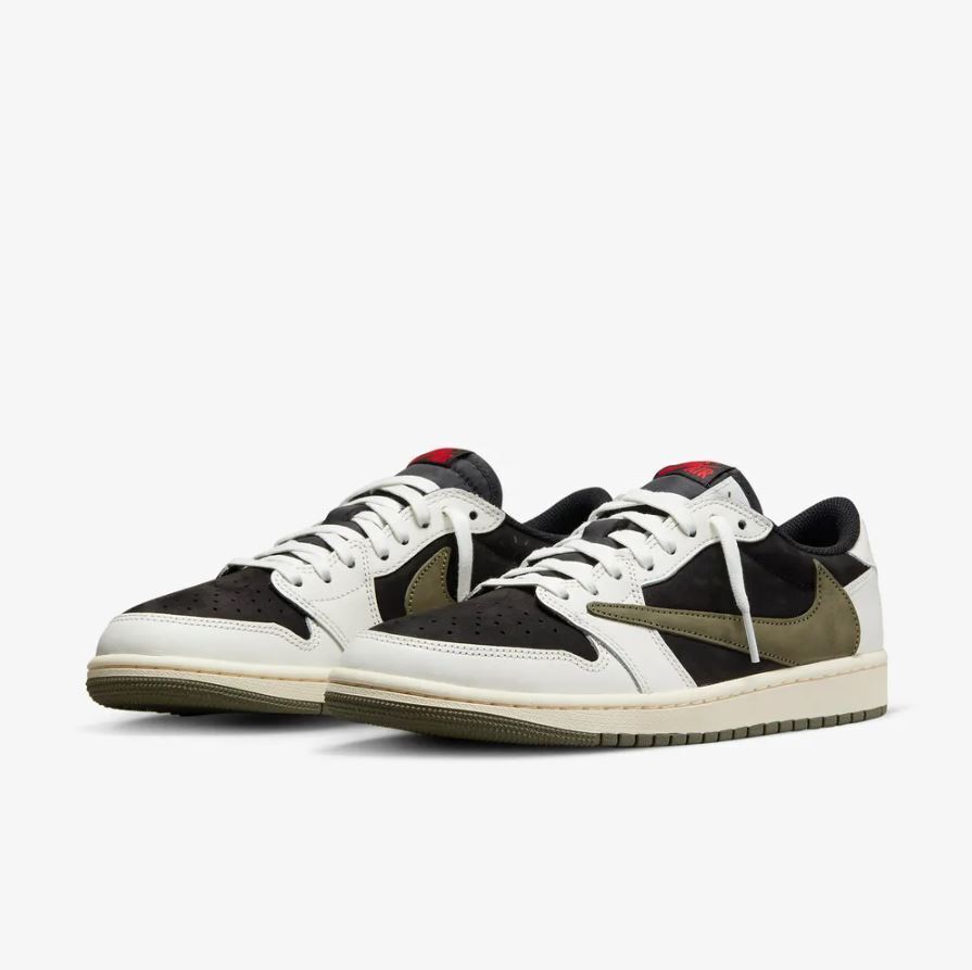 W Nike Air Jordan 1 Retro Low x Travis Scott Medium Olive W Nike Air Jordan 1 Retro Low x Travis Scott Medium Olive