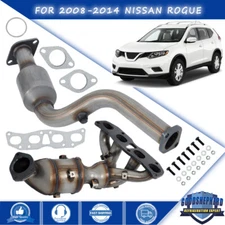 For Nissan Rogue 2008-2014 2.5L Front & Rear Catalytic Converters Set Direct Fit