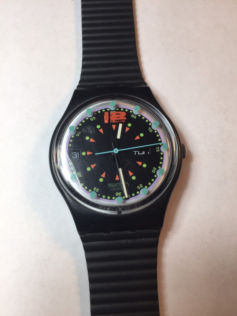 1992 Vintage Swatch Watch GB724 Batticuore Exc Cond | eBay