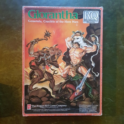 GLORANTHA GENERTELA CRUCIBLE OF THE HERO WARS RUNEQUEST RPG ROLEPLAYING